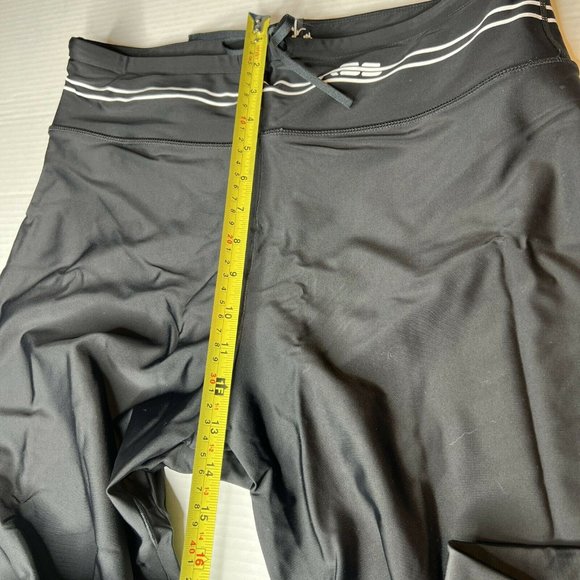 Adam Selman Sport XL-XXL Hi Rise Capri Leggings Black Athletic Workout R… - Picture 7 of 12